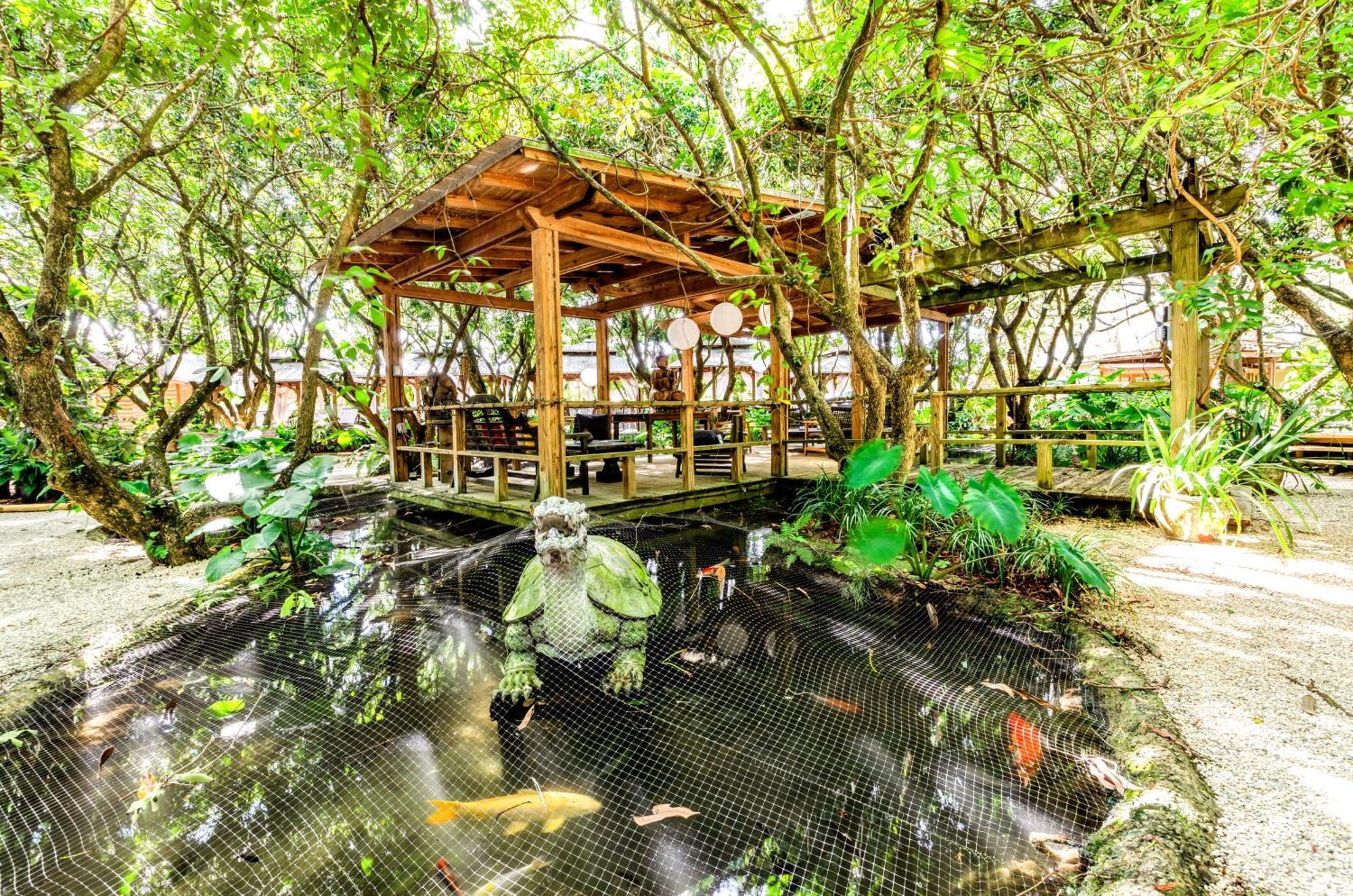 マイアミ Magical Wonderkoi House In A Japanese Koi Gardenヴィラ エクステリア 写真