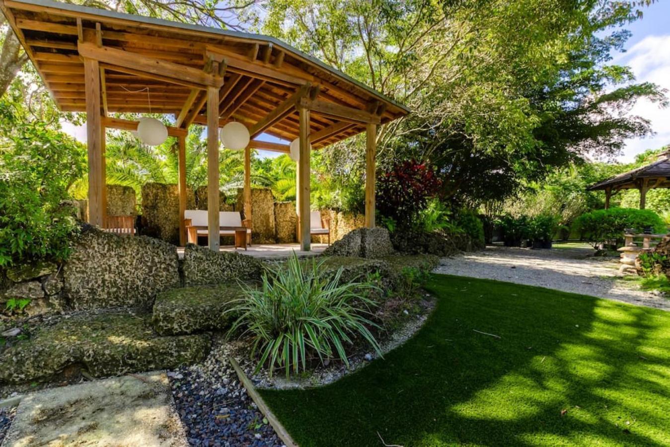 マイアミ Magical Wonderkoi House In A Japanese Koi Gardenヴィラ エクステリア 写真